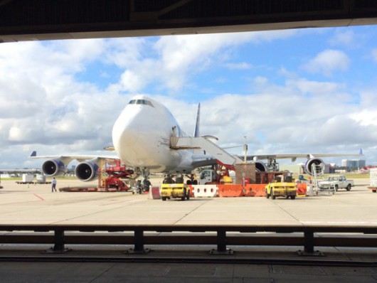 Departing Sydney Airport